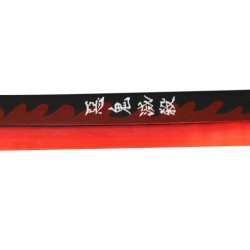 Katana LED en Métal Rengoku Kyojuro dans Demon Slayer