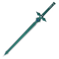 Spada Cosplay in Legno Dark Repulser Blu di Kirito in Sword Art Online SAO