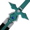 Spada Cosplay in Legno Dark Repulser Blu di Kirito in Sword Art Online SAO