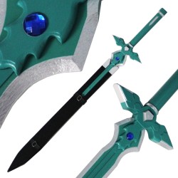 Spada Cosplay in Legno Dark Repulser Blu di Kirito in Sword Art Online SAO