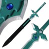 Holz-Cosplay-Schwert Dark Repulser Blau von Kirito aus Sword Art Online SAO