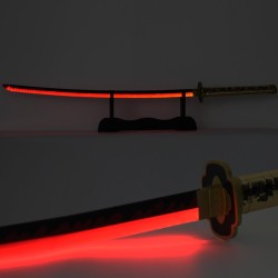 Katana LED in metallo di Yoriichi Tsugikuni in Demon Slayer