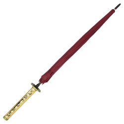 Katana-Regenschirm Rot von Yoriichi Tsugikuni aus Demon Slayer