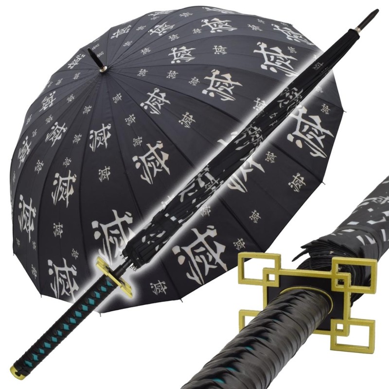 Katana-Regenschirm One Push Muichiro Tokito Demon Slayer