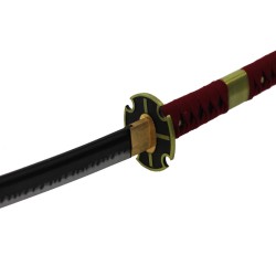 Katana artigianale fatto a mano in metallo Sandai Kitetsu di Roronoa Zoro in One Piece