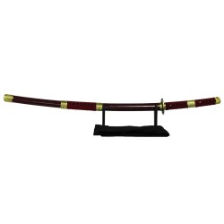 Katana artigianale fatto a mano in metallo Sandai Kitetsu di Roronoa Zoro in One Piece