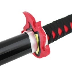 Mingshao LED-Holzkatana von Tanjiro Kamado aus Demon Slayer