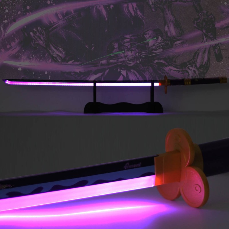 Katana LED in Legno One Piece Enma di Roronoa Zoro