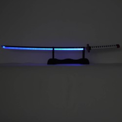 Katana in legno a LED di Giyuu Tomioka in Demon Slayer