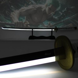 Katana LED in legno Wado di Roronoa Zoro in One Piece