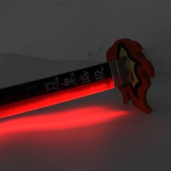 Katana in Legno LED di Rengoku Kyojuro in Demon Slayer