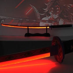 Katana LED in Metallo di Kokushibo, Prima Luna Superiore, in Demon Slayer