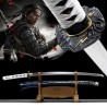 Katana Acier Ghost Of Tsushima Blue Sakai de Jin Deluxe Edition