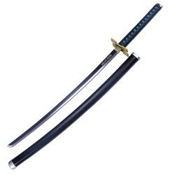 Pacchetto Katana Muichiro Tokito Demon Slayer + supporto per Katana