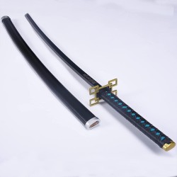 Muichiro Tokito Demon Slayer Katana-Paket + Katana-Ständer