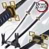 Pacchetto Katana Muichiro Tokito Demon Slayer + supporto per Katana