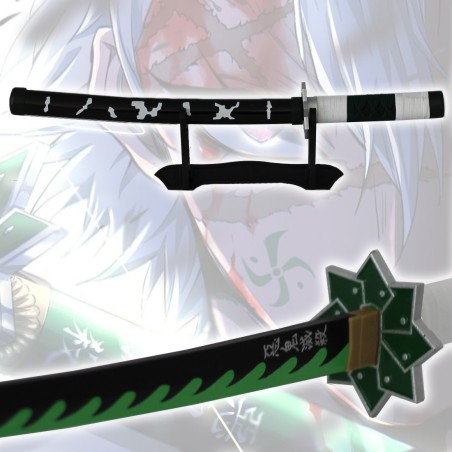 Mini Katana Bois de Sanemi Shinazugawa dans Demon Slayer