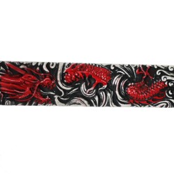 Katana Japonais en acier Dragon Rouge Zhulong