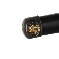 Katana Japonais en acier Dragon Rouge Zhulong