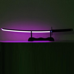 Katana LED RGB Couleur Modulable de Muichiro Tokito dans Demon Slayer
