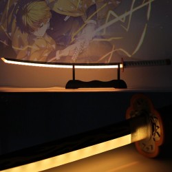 Katana LED RGB Couleur Modulable de Zenitsu Agatsuma dans Demon Slayer